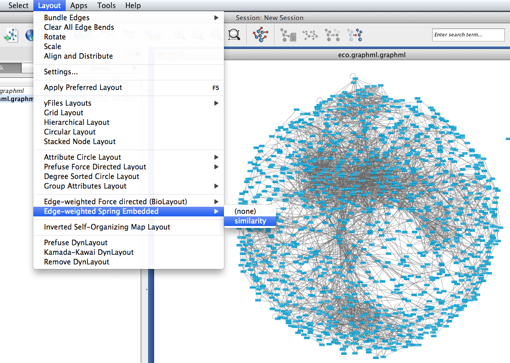 cytoscape tutorial